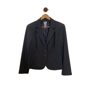 Worthington Womens Blazer Size 12P Long Sleeve Petite Polyester Career